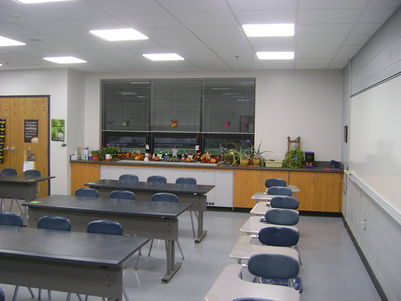 classroom in learning center educational project on berks catholic